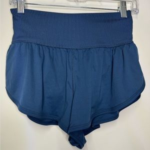 Free People Movement Game Time Shorts - Navy - Small